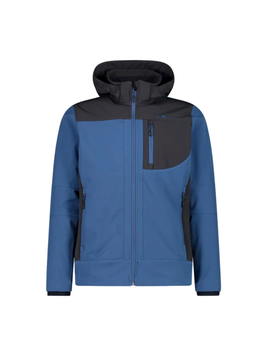 CMP GIACCA UOMO SOFTSHELL CON CAPUCCIO STACCABILE