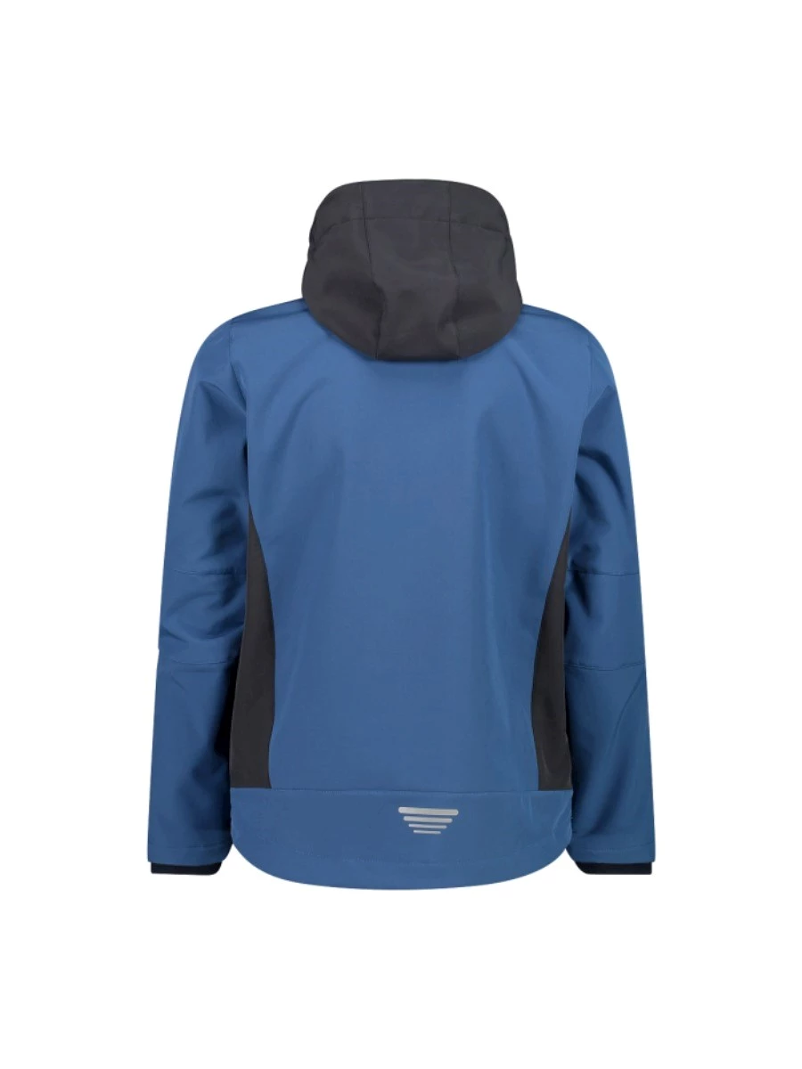 CMP GIACCA UOMO SOFTSHELL CON CAPUCCIO STACCABILE
