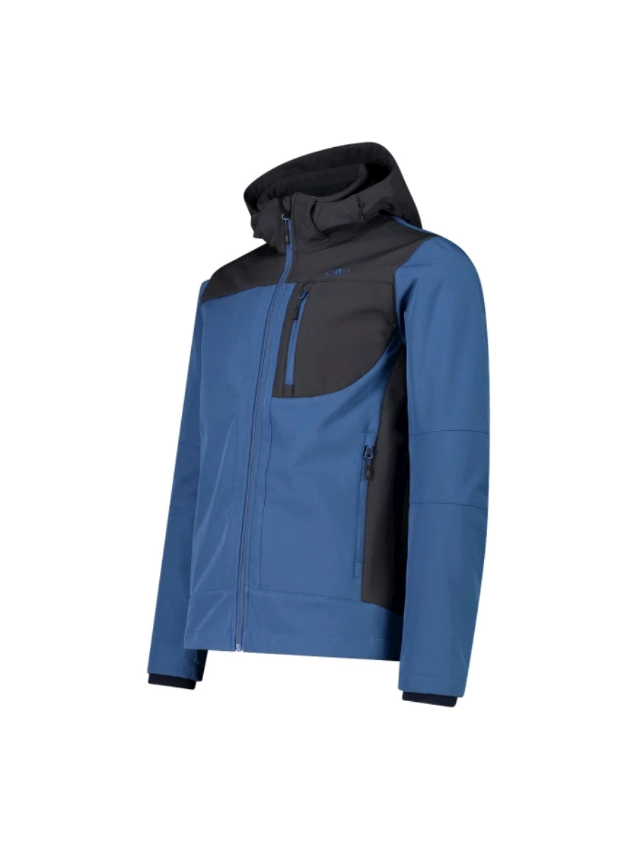 CMP GIACCA UOMO SOFTSHELL CON CAPUCCIO STACCABILE