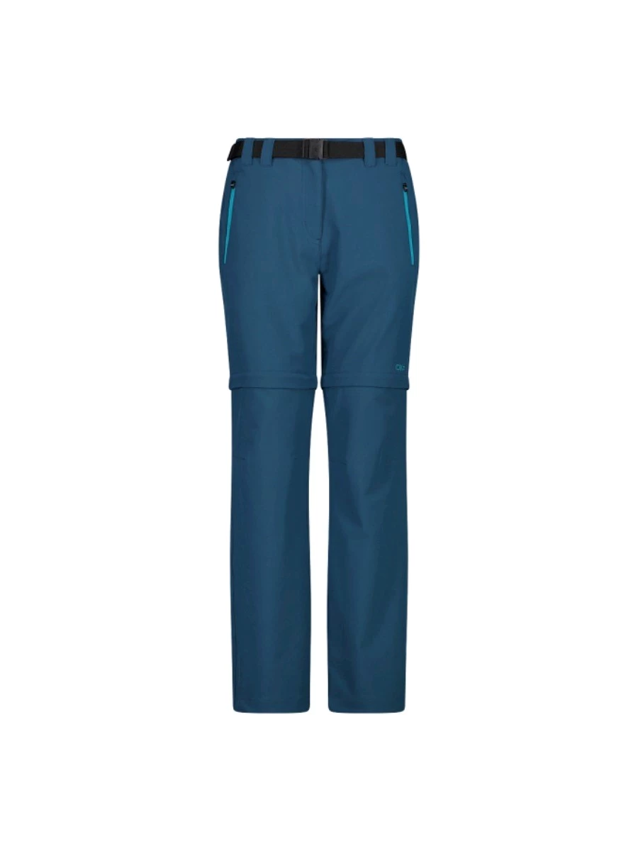 CMP WOMAN ZIP OFF PANT PANTALONI DONNA TREKKING