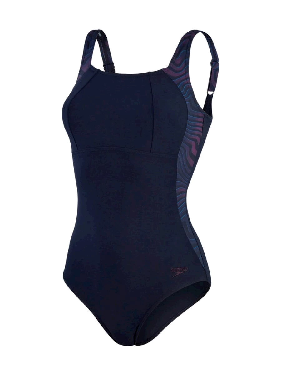 SPEEDO LUNALUSTRE PRINTED SHAPING 1PC COSTUME DONNA