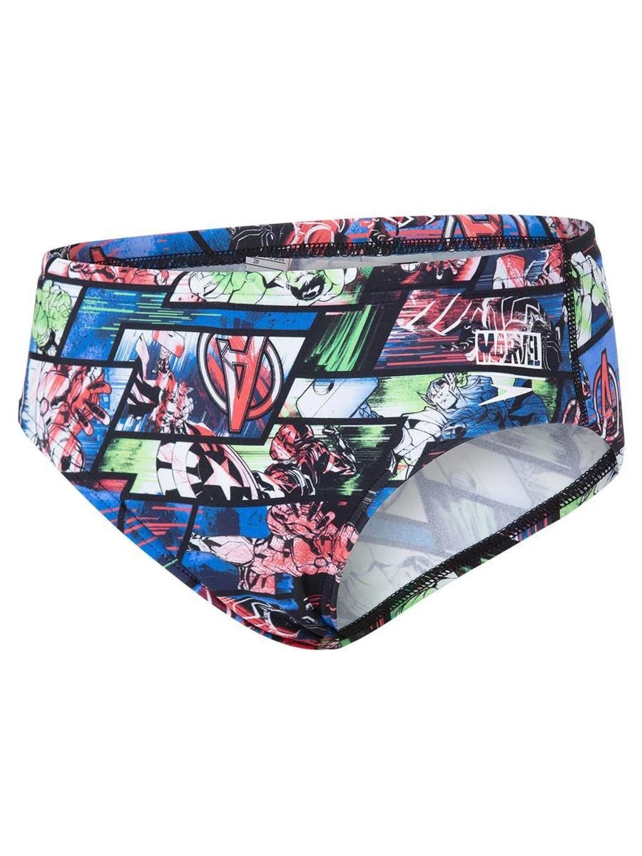 SPEEDO MARVEL SLIP PISCINA BOYS MOD. ALV DIGI 6.5CM BRF