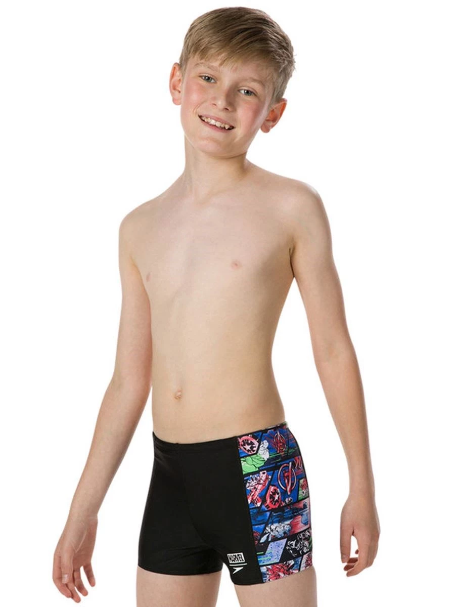 SPEEDO MARVEL BOXER PISCINA BOYS MOD. ALV DIGI PN