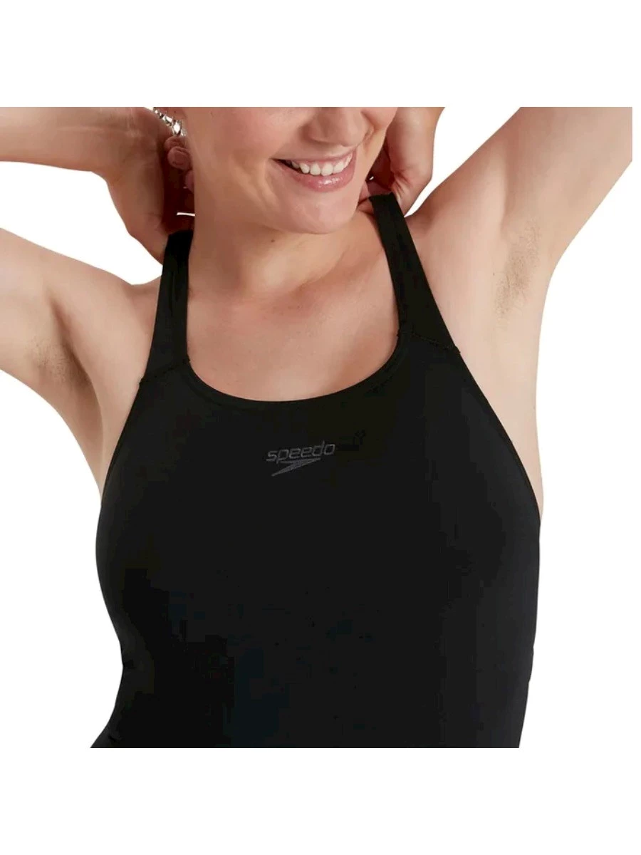 SPEEDO   ECO ENDURANCE  +ESS KNCK AF BLACK  COSTUME DONNA