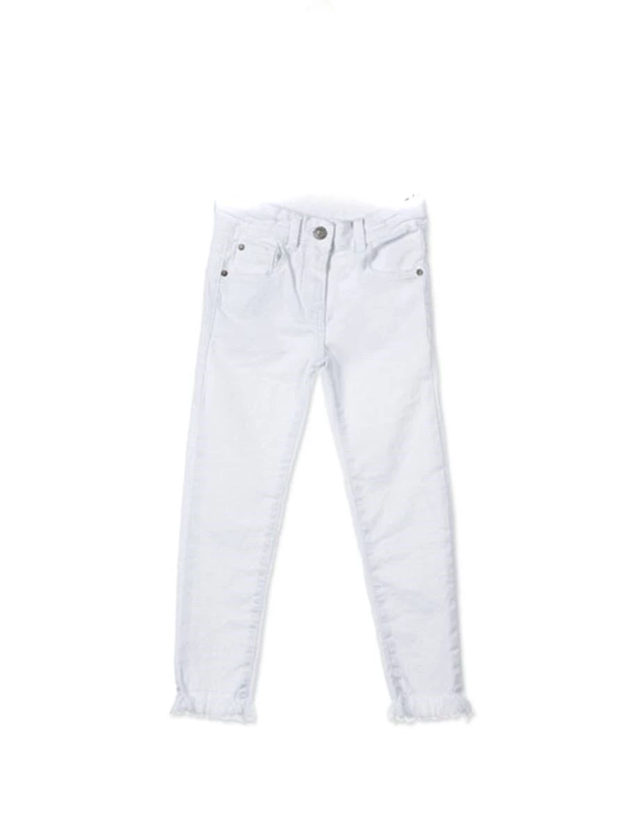 LOSAN JEANS A SIGARETTA GIRLS IN BIANCO
