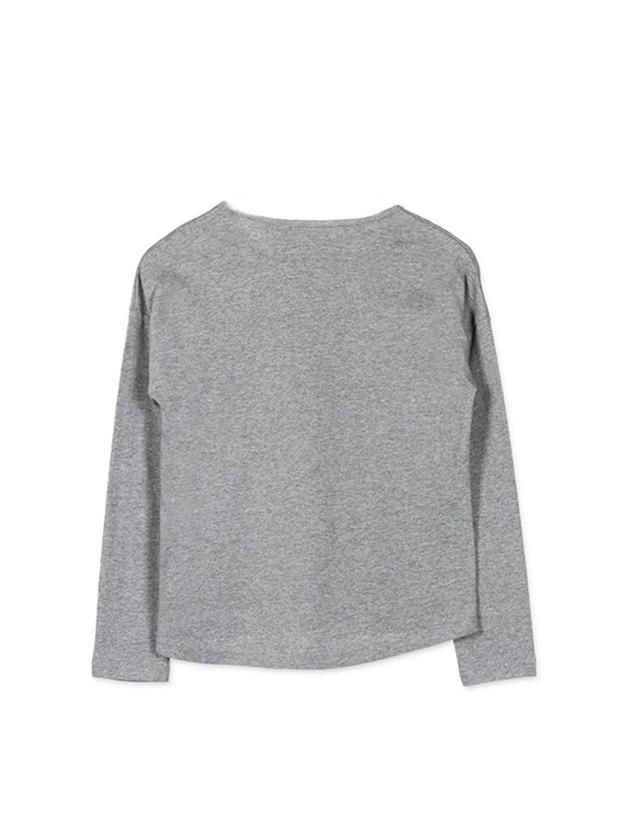 LOSAN T-SHIRT GIRLS CON SCRITTA DI PELO