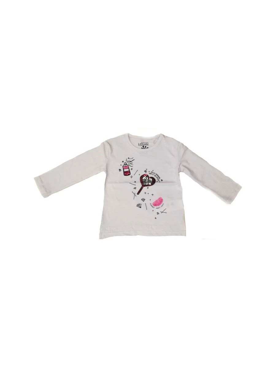 LOSAN T-SHIRT LITTLE GIRLS MANICA LUNGA