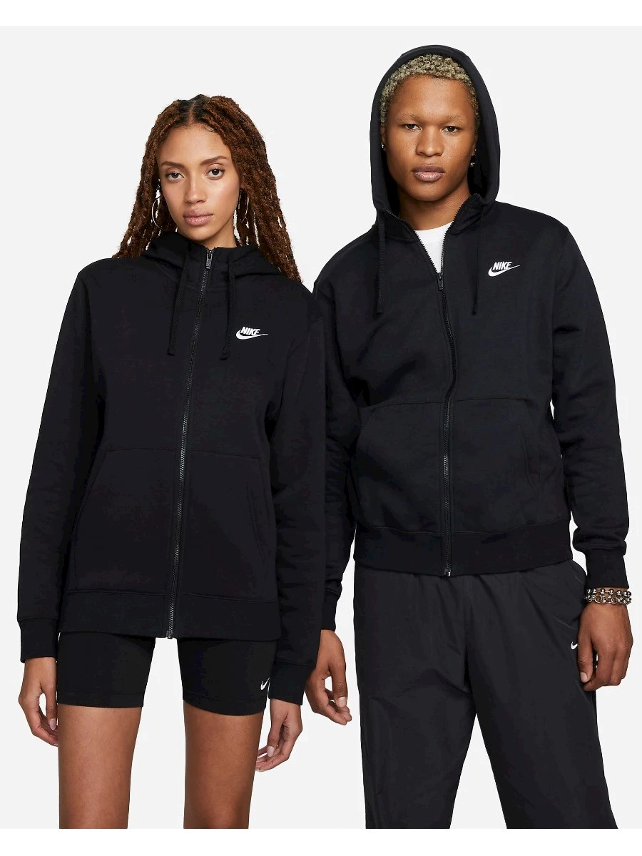 Nike NSW CLUB HOODIE FZ BB FELPA ZIP UOMO FELPATA