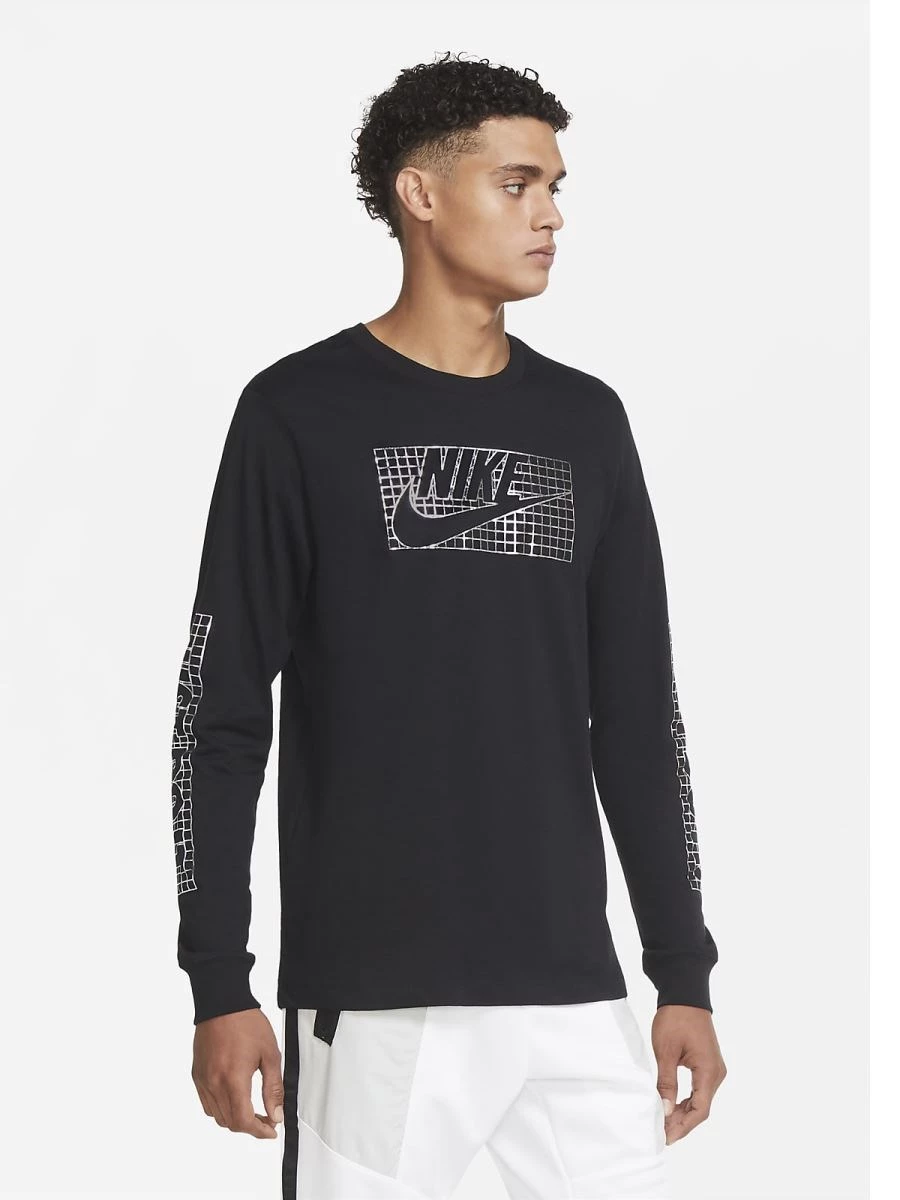 NIKE NSW LS TEE FUTURA FOIL  T-SHIRT UOMO MANICA LUNGA