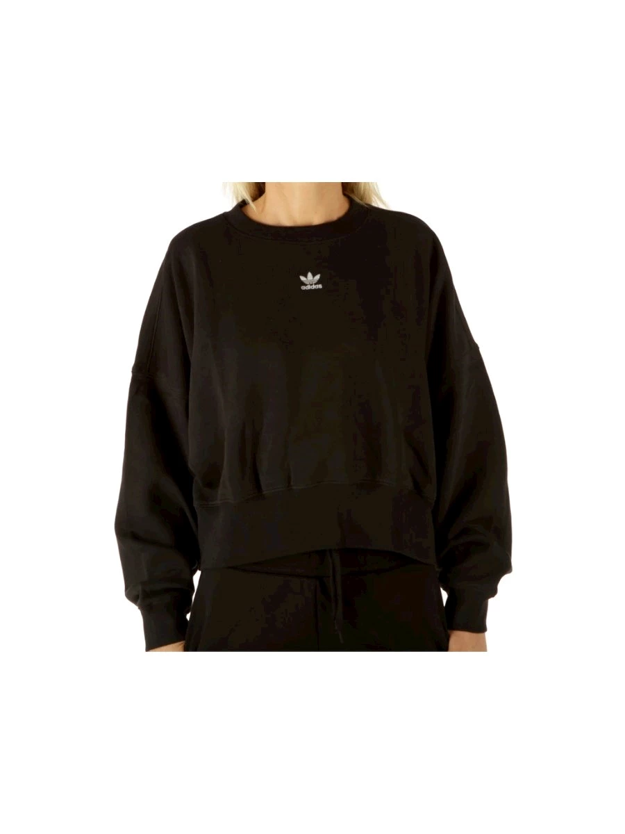 ADIDAS SWEATSHIRT FELPA DONNA IN COTONE FELPATO
