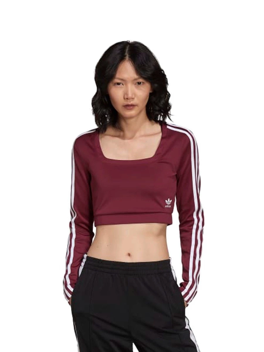 ADIDAS LONG SLEEVE VICCRI T-SHIRT DONNA CROPPED