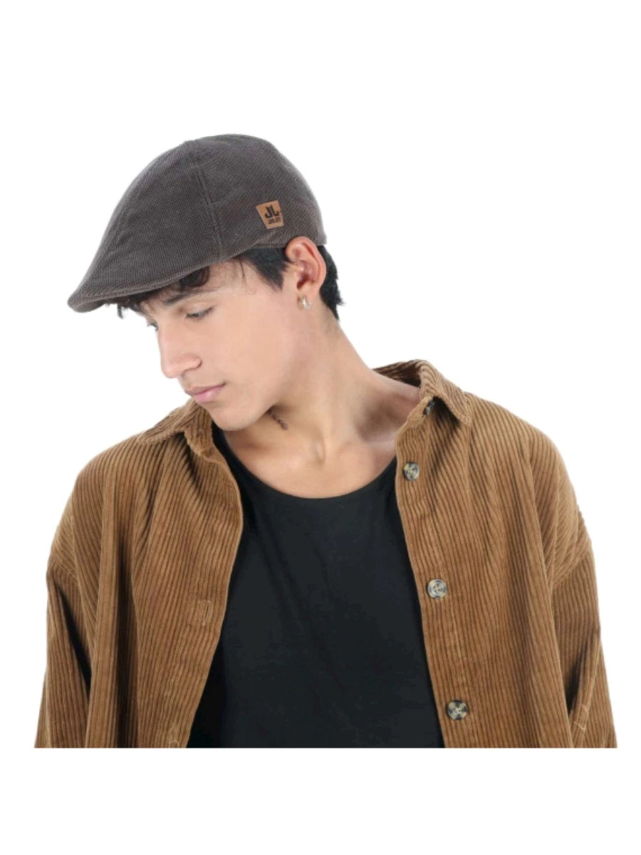 JAIL JAM ERIE FLAT CAP COPPOLA IN VELLUTO TINTA UNITA