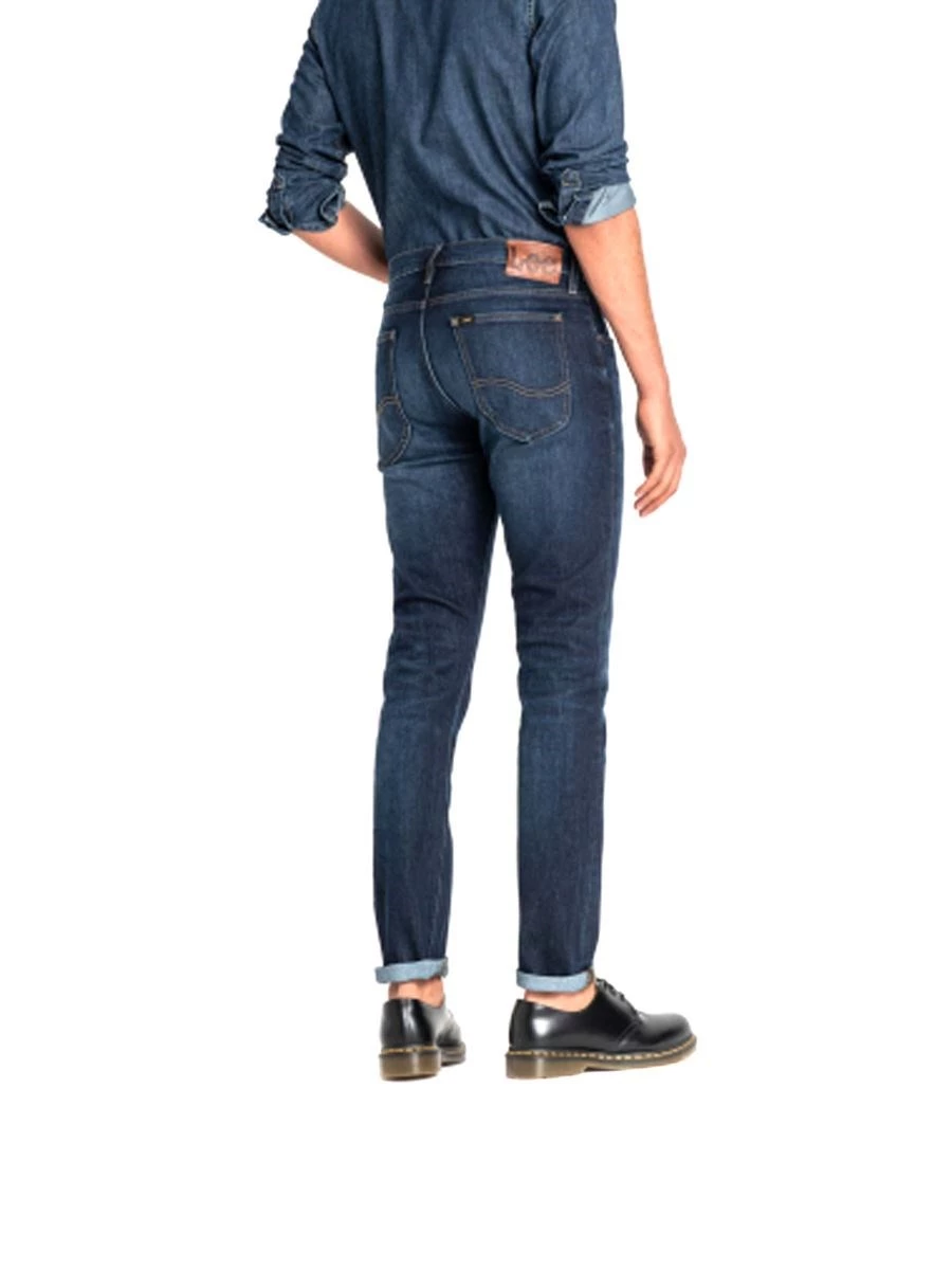 LEE JEANS UOMO LUKE DARK POOL SLIM TAPERED