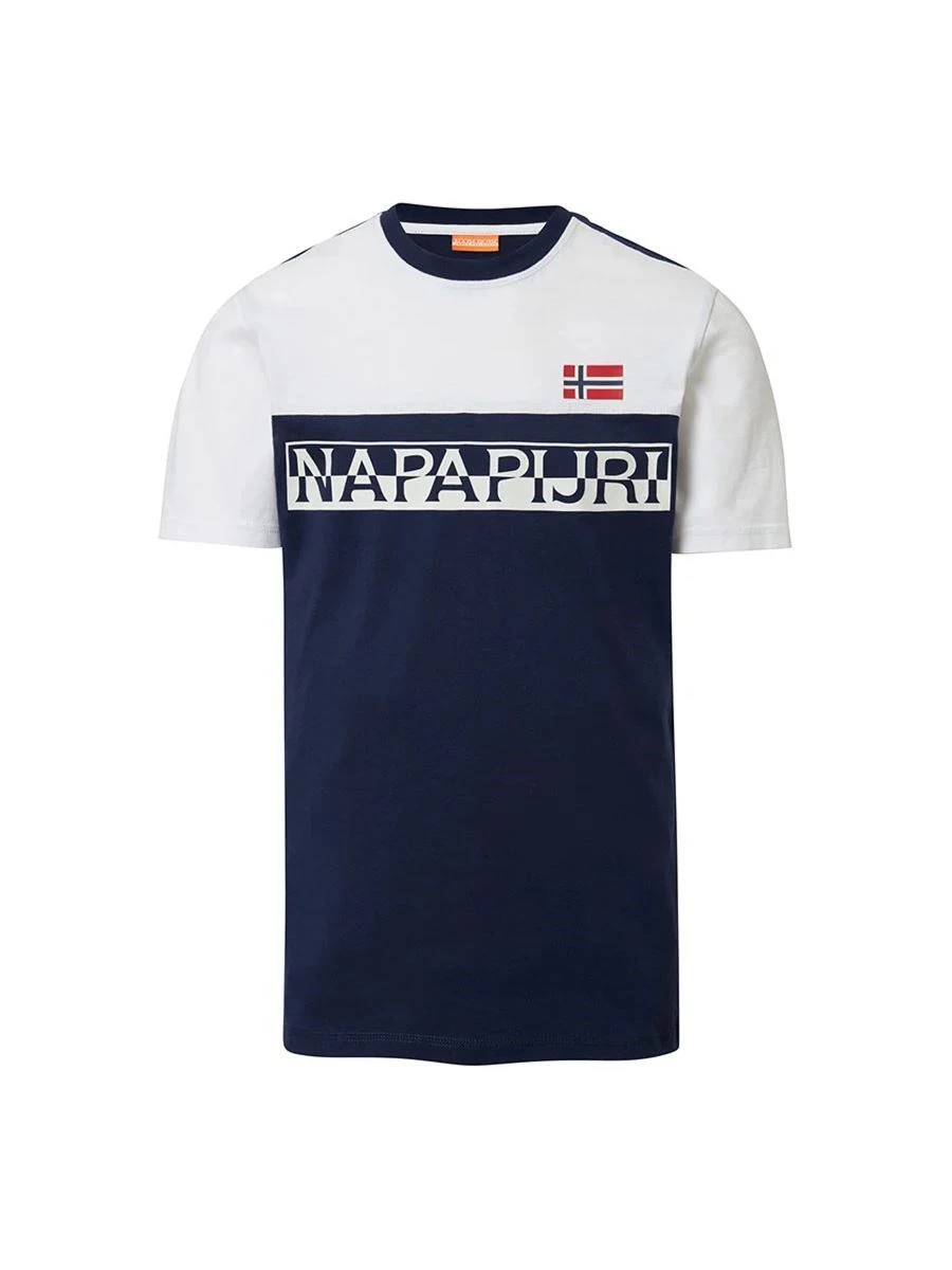 NAPAPIJRI SARAS T-SHIRT UOMO MANICA CORTA