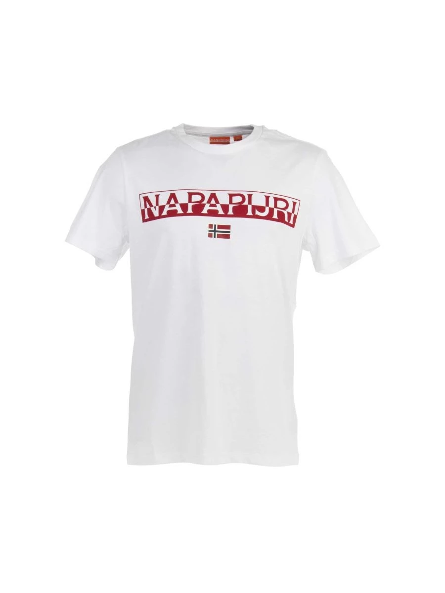 NAPAPIJRI SARAS SOLID T-SHIRT UOMO MANICA CORTA