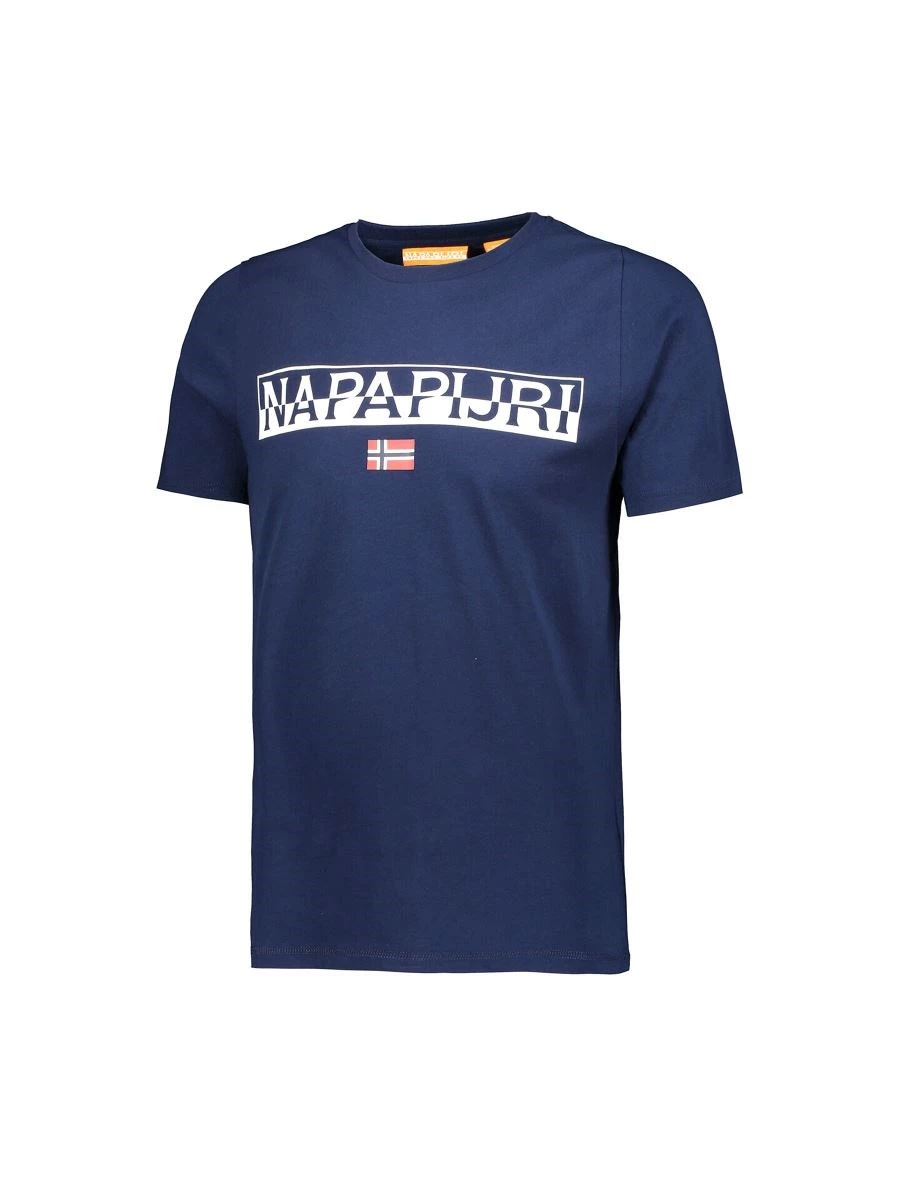 NAPAPIJRI SARAS SOLID T-SHIRT UOMO MANICA CORTA