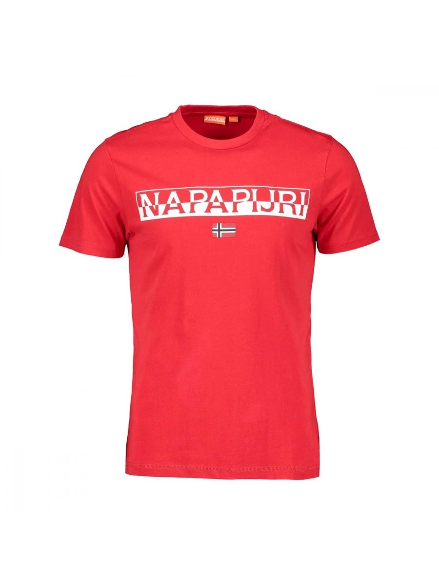 NAPAPIJRI SARAS SOLID T-SHIRT UOMO MANICA CORTA