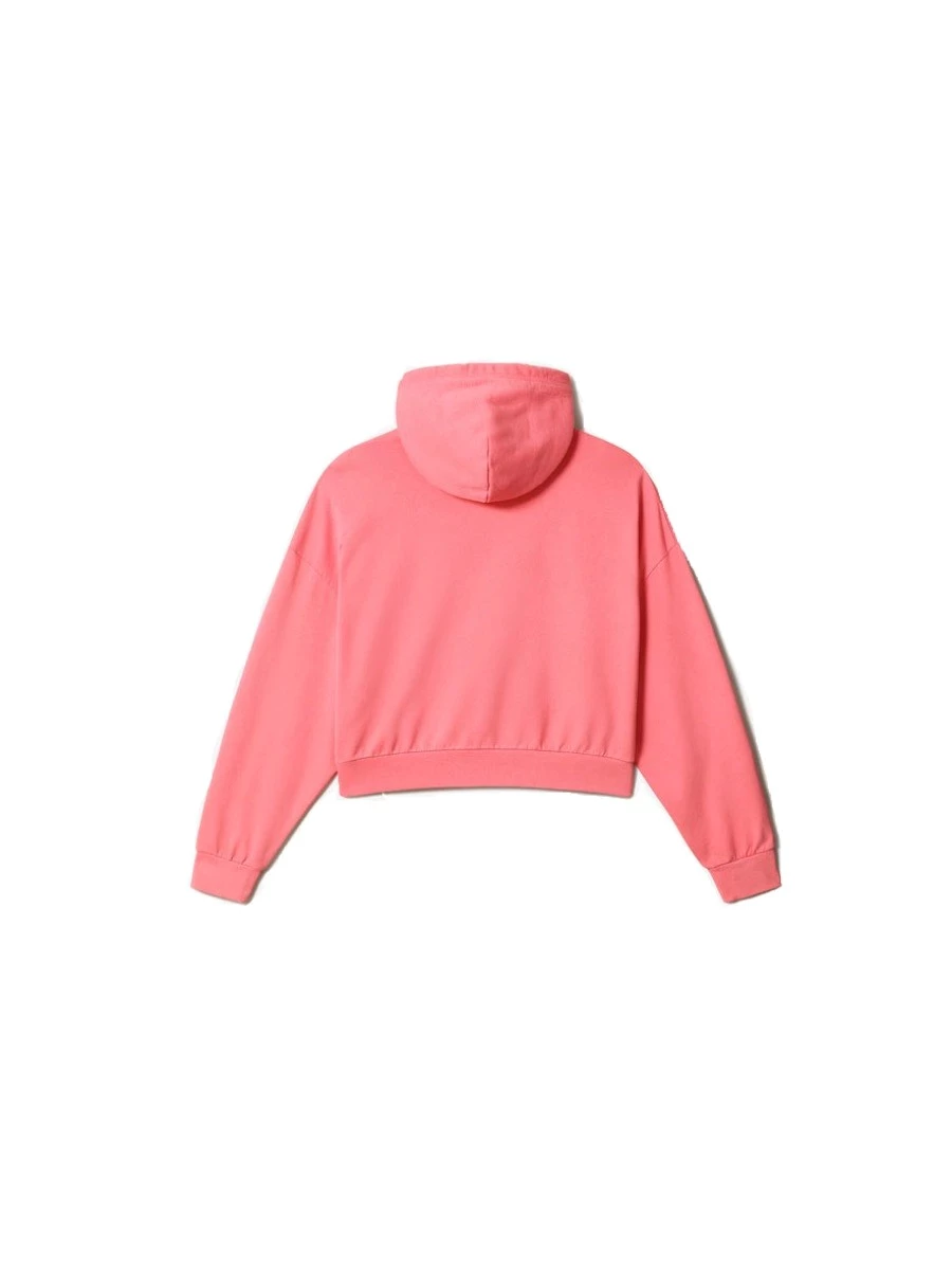 NAPAPIJRI CROPPED FELPA DONNA IN COTONE GARZATO