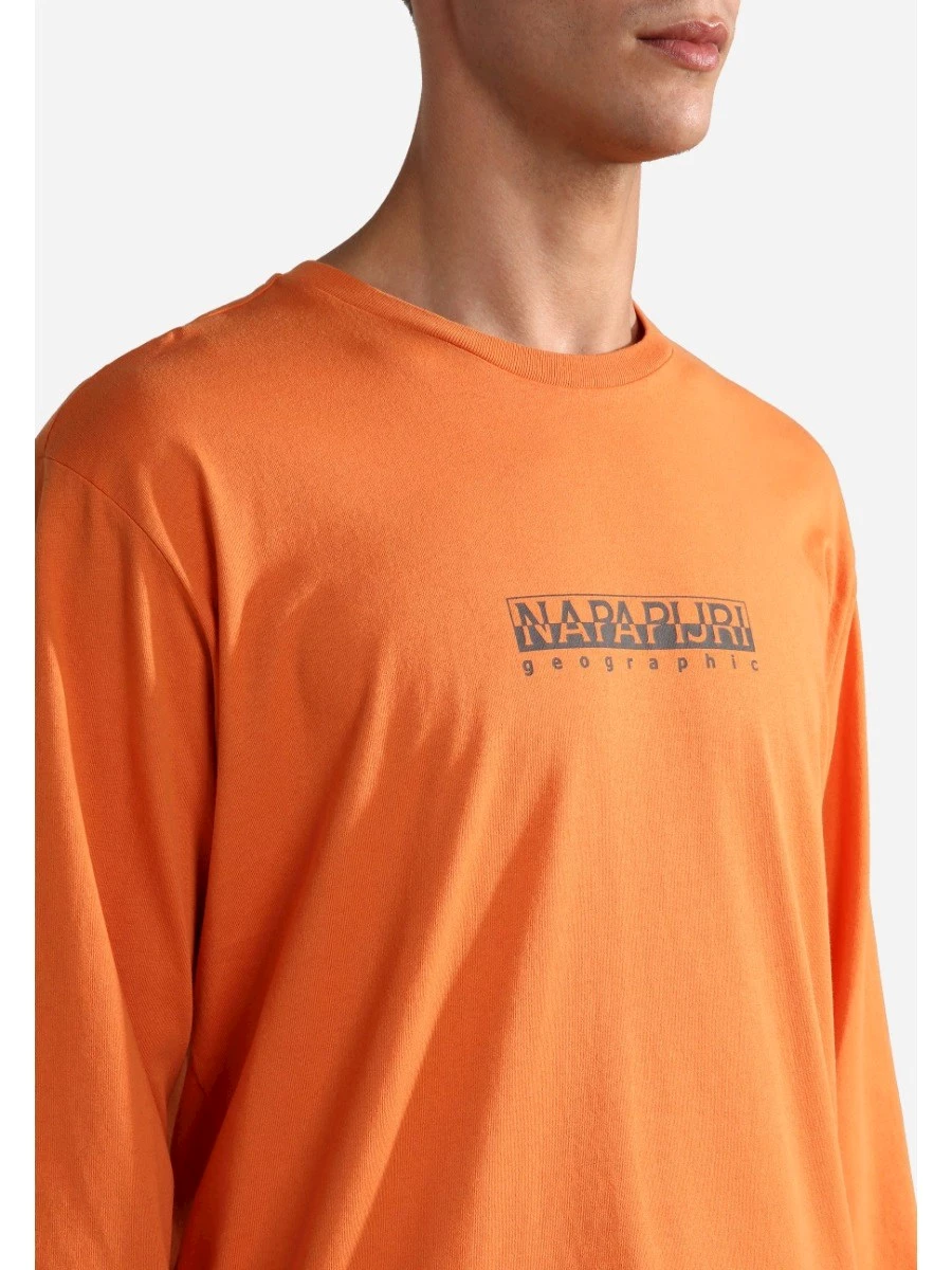 NAPAPIJRI S-BOX LS 3 T-SHIRT UOMO MANICA LUNGA