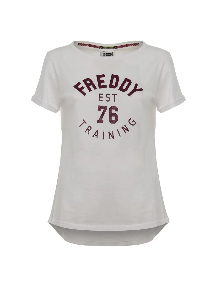FREDDY T-SHIRT DONNA MANICA CORTA