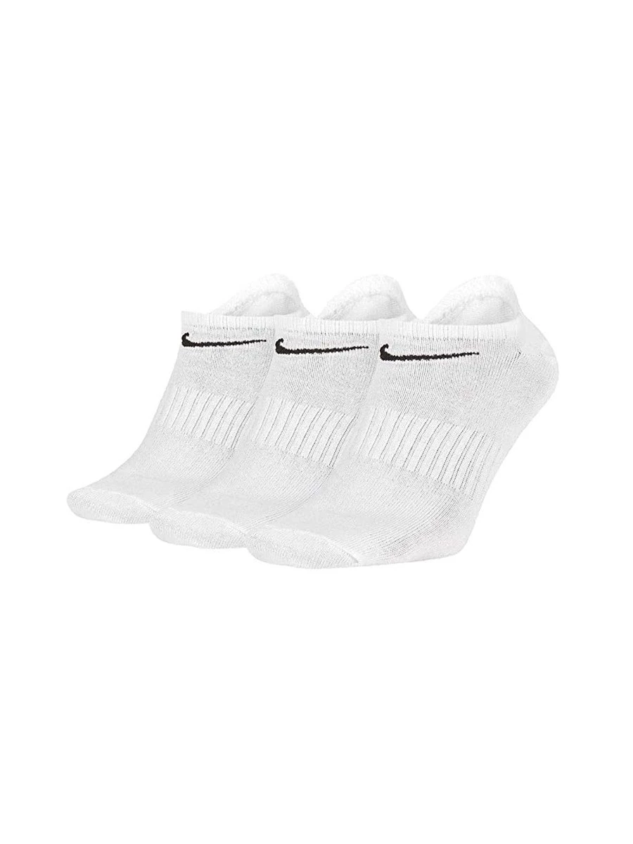 NIKE EVERYDAY COTTON LIGHTWEIGHT NO SHOW TRIS CALZE