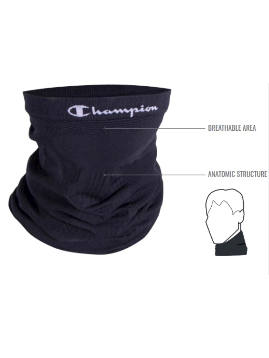 CHAMPION PROTEGGIGOLA TERMICO U20022 KK001 NERO