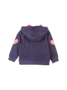 LOSAN CHAQUETA FELPA BIMBA LITTLE GIRLS IN GARZATO