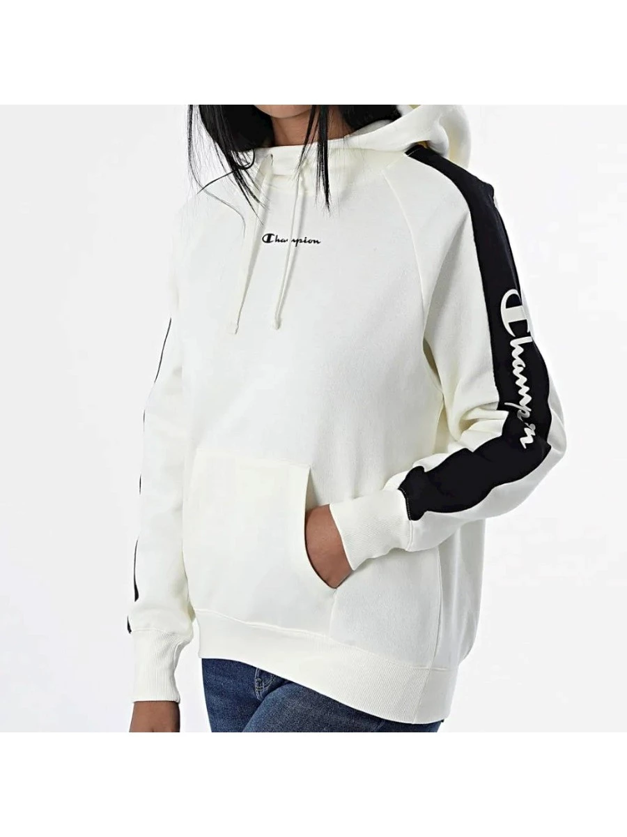 CHAMPION HOODED  SWEATSHIRT DONNA  FELPATA