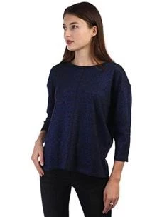 TIMEZONE LUREX 3/4 SLEEVE MAGLIONE DONNA