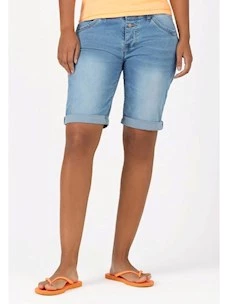 TIMEZONE SLIM NAIL TZ SHORT  BERMUDA DI JEANS DONNA