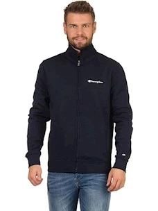 CHAMPION FULL ZIP TOP FELPA UOMO IN TESSUTO GARZATO