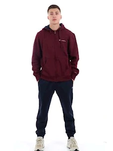 CHAMPION Tuta Full Zip con Cappuccio da Uomo felpata
