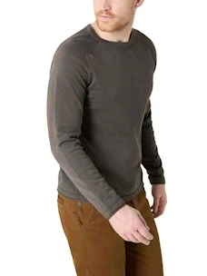 Timezone Cotton Knit Crewneck Maglia Uomo