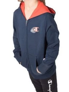 CHAMPION FELPA BIMBO CON ZIP IN COTONE GARZATO