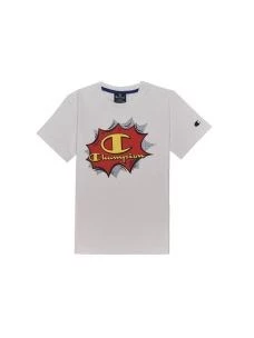 CHAMPION CREWNECK T-SHIRT BOYS MANICA CORTA