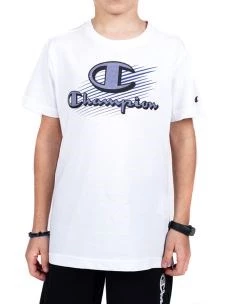 CHAMPION CREWNECK T-SHIRT BOYS MANICA CORTA