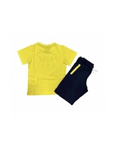 CHAMPION COORDINATO BOYS T-SHIRT+ BERMUDA