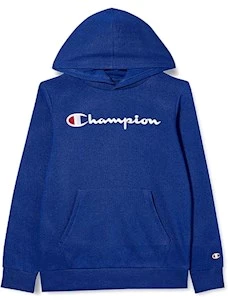 CHAMPION HOODED SWEATSHIRT FELPA BIMBO GARZATO