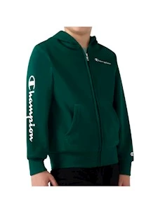 CHAMPION HOODED FULL ZIP SWEATSHIRT FELPA INVERNALE