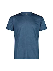 T-shirt in melange stretch jersey da uomo