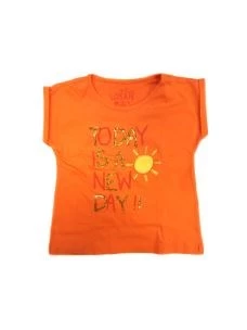 LOSAN T-SHIRT LITTLE GIRLS MANICA CORTA CON PAILLETTES