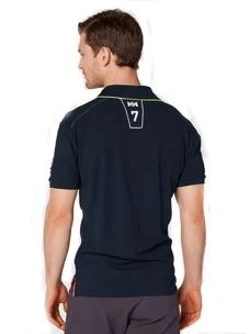 POLO UOMO HELLY HANSEN HP RACING POLO, TESSUTO TACTEL