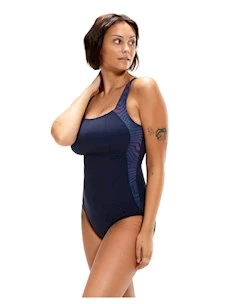 SPEEDO LUNALUSTRE PRINTED SHAPING 1PC COSTUME DONNA