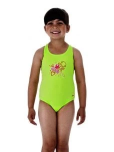 SPEEDO COSTUME LITTLE GIRLS MOD. SQUIRT 1PCE IF