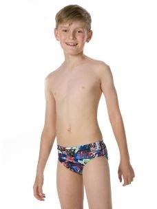 SPEEDO MARVEL SLIP PISCINA BOYS MOD. ALV DIGI 6.5CM BRF