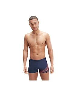 SPEEDO MEDLEY LOGO ASHT AM NAVY/ORANGE   BOXSER  UOMO