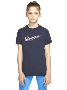 NIKE UNISEX NSW TEE TRIPLE SWOOSH BIMBO/A