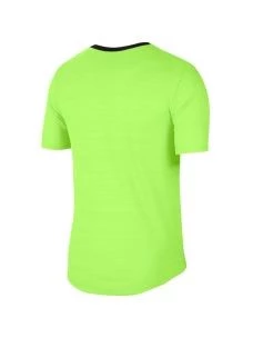 NIKE DRY MILER TOP SS GHOST T-SHIRT UOMO RUNNING MANICA CORTA