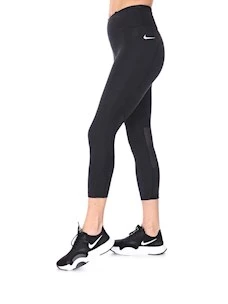 NIKE W EPIC FAST CROP LEGGINGS CAPRI RUNNING DONNA