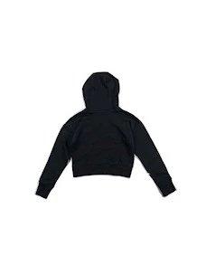 NIKE NSW CLUB FT CROP HOODIE FELPA BIMBA IN TESSUTO GARZATO